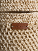 Cargar imagen en el visor de la galería, Canasto Decorativo Crudo
