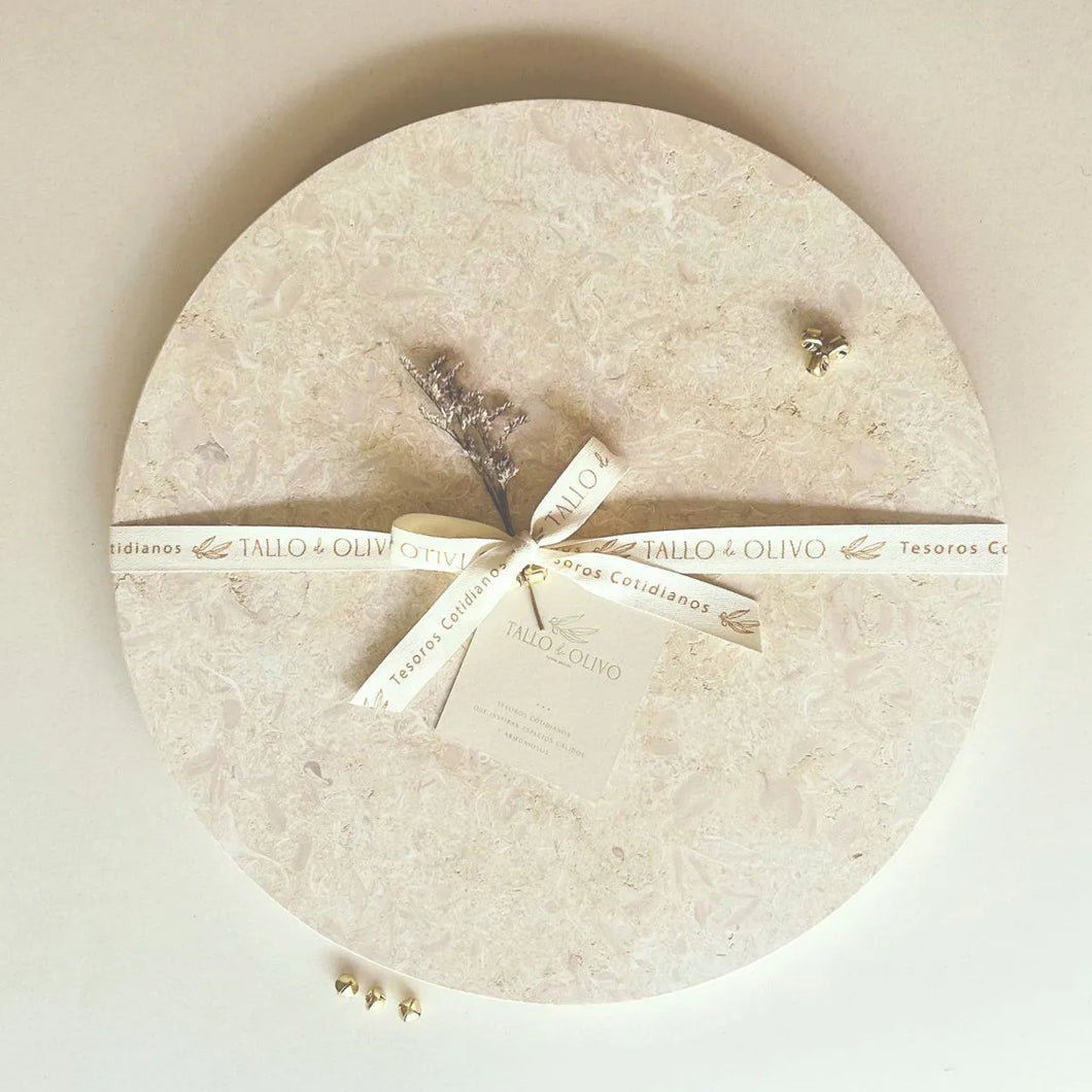 Tabla Marmol Redonda