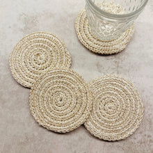 Cargar imagen en el visor de la galería, Portavaso Espiral Crudo
